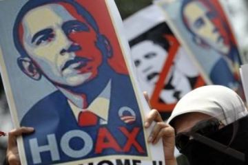 TOLAK KEDATANGAN OBAMA