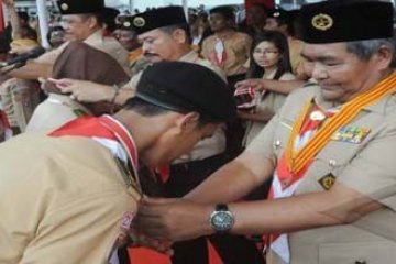 PELANTIKAN PRAMUKA GARUDA