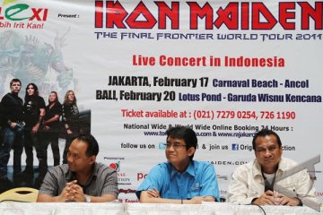 Iron Maiden Tampil Diminta Penggemar di Indonesia