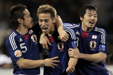 Honda bawa Jepang memimpin sementara 1-0