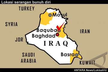 Jumlah Korban Tewas Bom Bunuh Diri di Irak Jadi 48