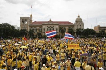 Bangkok Diperketat Jelang Demo `Kaus Kuning`