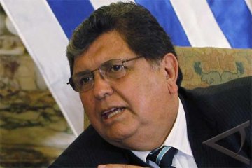 Mantan presiden Peru Garcia dikabarkan minta suaka ke Uruguay