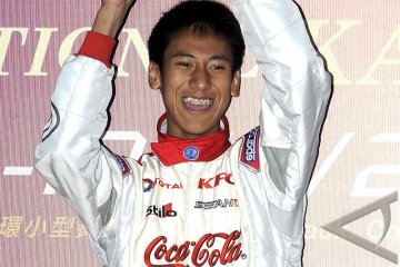 Sean Gelael juara karting Asia di Sentul
