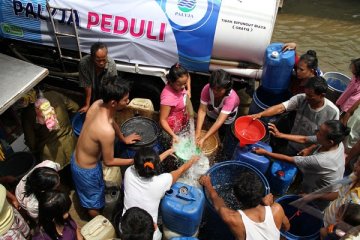 Pasokan Air Warga Merapi Ditambah Saat Ramadhan