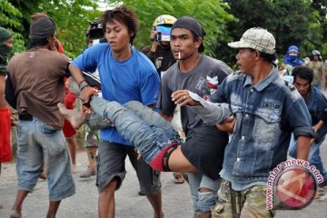 Korban Bentrok Sigi Dilarikan ke Rumah Sakit