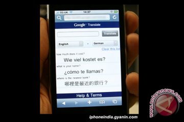 "Google Translate" Kini Ada di iPhone 