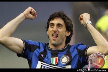 Milito tinggalkan Inter setelah lima tahun