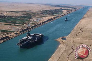 Mesir buka Terusan Suez Baru