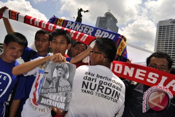 Suporter Persibo ke Jakarta Tolak Nurdin Halid