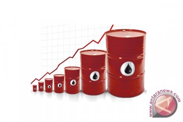 Harga minyak menguat sejalan dengan pasar saham global