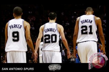 Klasemen NBA: Spurs pemuncak di Wilayah Barat