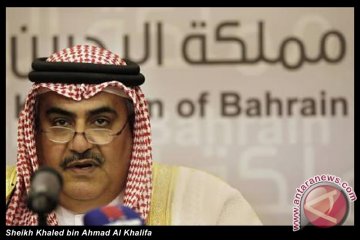 Menlu Al Khalifa: Situasi Bahrain Sangat Berbahaya