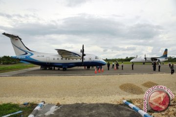 Bandara Baubau renovasi tempat parkir pesawat