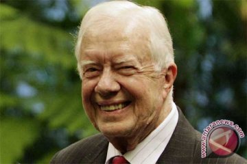 Jimmy Carter pantau pemilu di Kathmandu
