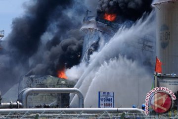 Pertamina Siapkan "Terminator Canon Foam" Padamkan Kebakaran
