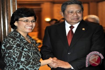 Tiba Lebih Awal, Sri Mulyani Tebar Senyum