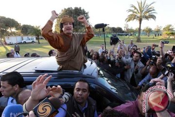 Prancis Tidak Tahu Keberadaan Kadhafi yang Tak Muncul di TV