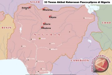 Nigeria nyatakan berusaha selamatkan delapan sandera asing