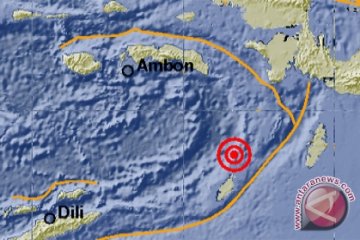 Gempa 5,0 SR Guncang Saumlaki