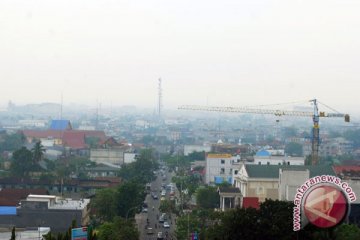 Udara Dumai Tercemar Asap Kebakaran Lahan