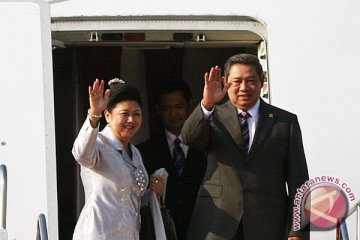 Presiden Yudhoyono hadiri pernikahan kerabat di Madiun