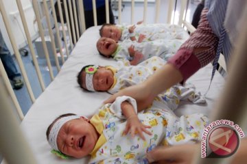 Bayi kembar empat lahir di Medan