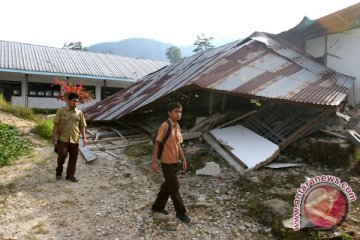 124 Ruang Sekolah Rusak Akibat Gempa Tarutung