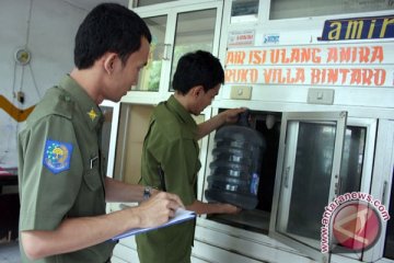 Depot air minum tak berizin terancam ditutup