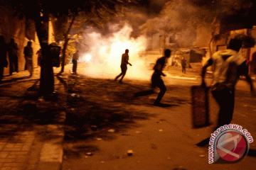 Polisi Mesir Bentrok Dengan Pemrotes di Kairo