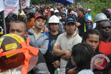 Kapolres Mimika Bantah Masyarakat Duduki Tambang Freeport