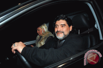 Maradona Alami Kecelakaan Lalu Lintas 