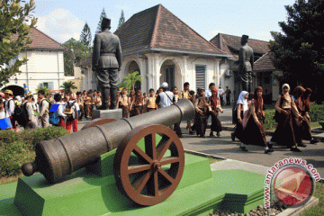 Jumlah pengunjung Benteng Vredeburg Yogyakarta melonjak