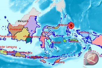 Gempa 5,2 skala richter guncang Ternate