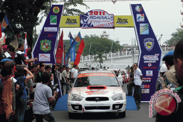 Dodi Tercepat di SS I Medan Rally