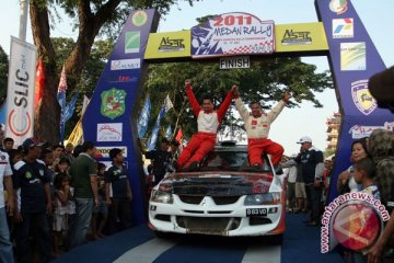 Dian Harahap Juara Medan Rally 2011 