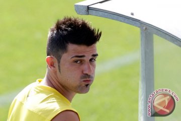 David Villa dibawa ke rumah sakit 