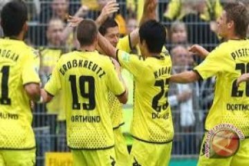 Dortmund Awali Pertahanan Gelar dengan Tundukkan Hamburg