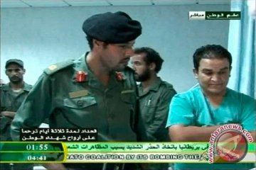 Anak Gaddafi membantai di tengah Ramadan