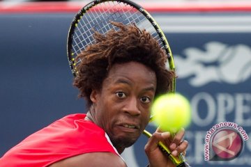 Petenis Prancis Gael Monfils tampil mengesankan