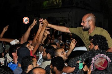 Saif: Tripoli "di bawah kendali" pasukan Gaddafi 