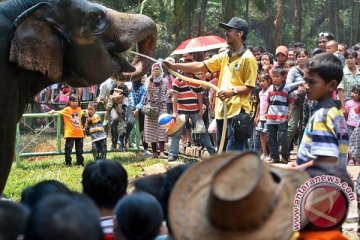 Ragunan diserbu pengunjung