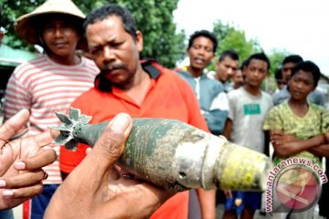 Polisi amankan mortir temuan warga di Sukabumi