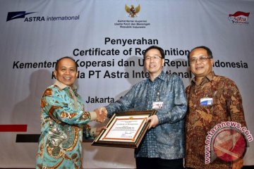 Kemenkop anugerahi Astra penghargaan UMKM