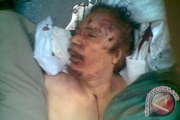 TV Libya tunjukkan mayat Mo`tassim Gaddafi