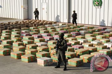 Operasi AS-Kolombia gagalkan pengiriman 7,5 ton kokaina