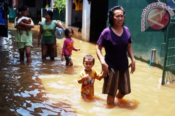 Banjir di Pondok Labu mulai surut