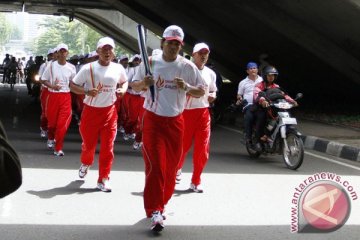 Imbas pawai Obor SEA Games, lalin padat