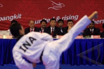 Indonesia pimpin medali taekwondo