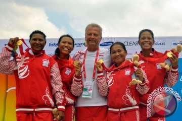 Kayak putri Indonesia sumbang emas kedua